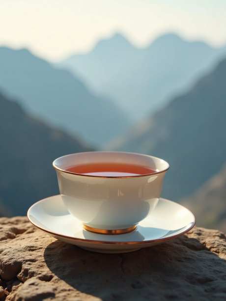 石头上的红茶茶杯_源文件下载_PNG格式_960X1280像素-石头,山顶,红茶-作品编号:2025051716378740-志设-zs9.com