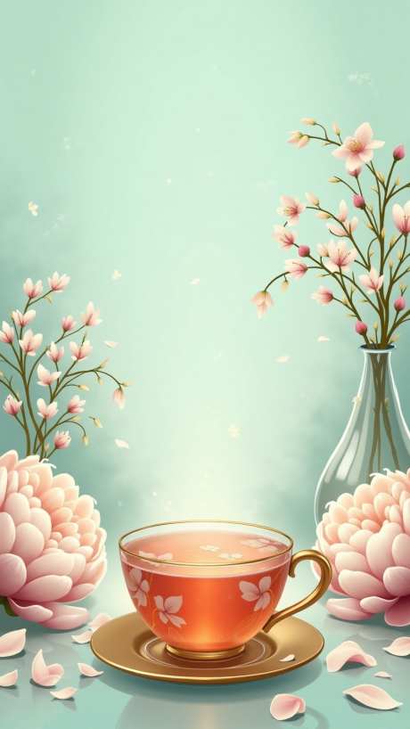 木兰图案的茶杯_源文件下载_PNG格式_864X1536像素-唯美,插画,花瓶-作品编号:2025051814456139-志设-zs9.com