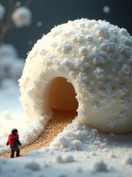 3D白色糯米球_AI图片下载_euler采样_960X1280像素-雪花,细微,3D-作品编号:2025051814462694-志设-zs9.com