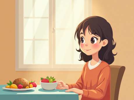 女孩插画素材_源文件下载_PNG格式_1280X960像素-食物,桌面,动漫-作品编号:2025051814482840-志设-zs9.com
