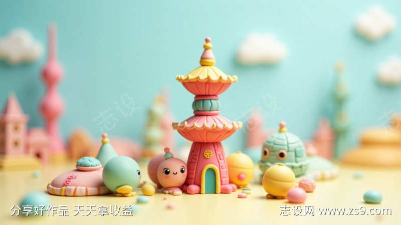 微缩可爱模型