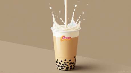 一杯珍珠奶茶_AI图片下载_euler采样_1536X864像素-甜品,牛奶,饮料-作品编号:2025051817139813-志设-zs9.com