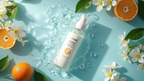 香橙护肤水_AI图片下载_euler采样_1536X864像素-美容,护肤水,茉莉花-作品编号:2025051817147758-志ˈ̹设ˆ网