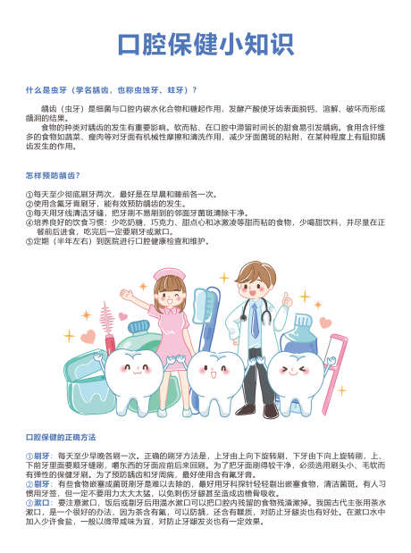 口腔小常识_源文件下载_PSD格式_1702X2292像素-牙齿,常识,知识-作品编号:2025052016528945-志设-zs9.com
