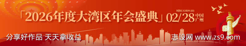 大湾区年会盛典背景板