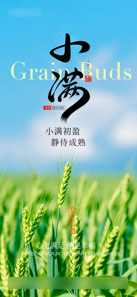 小满节气海报_源文件下载_PSD格式_1080X2338像素-海报,节日,小满-作品编号:2025052013201462-志设-zs9.com