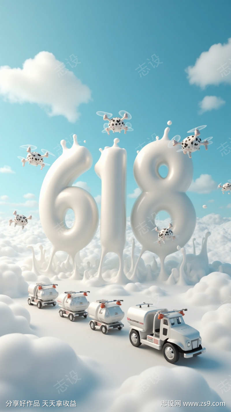 618电商牛奶