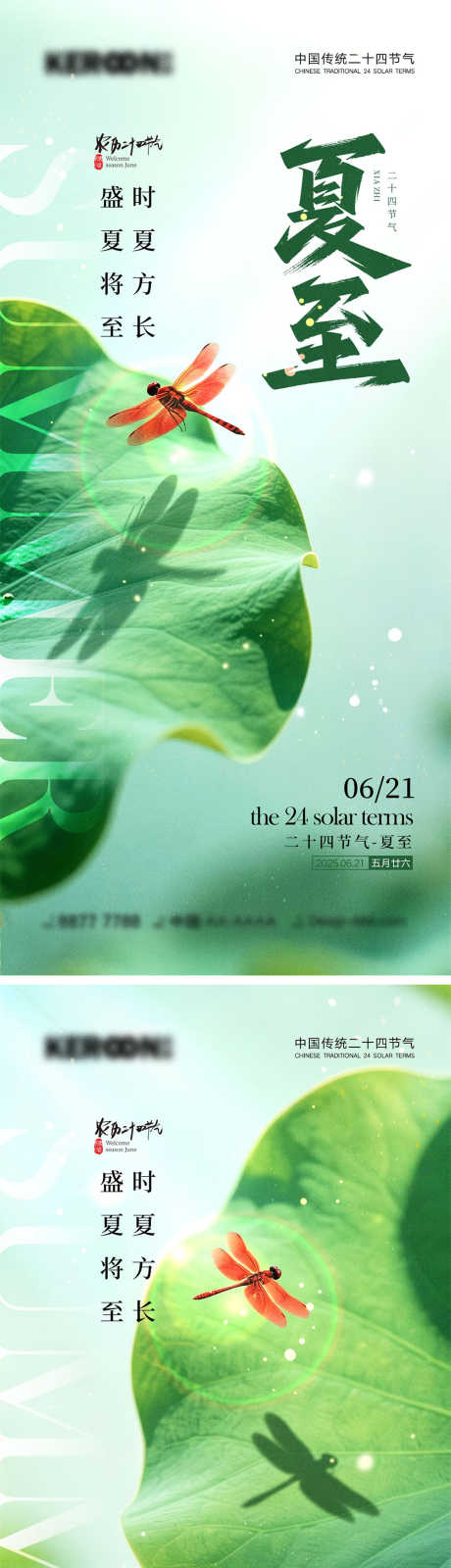 夏至节气海报_源文件下载_PSD格式_1000X4348像素-知了,蜻蜓,夏天-作品编号:2025052115411591-志设-zs9.com
