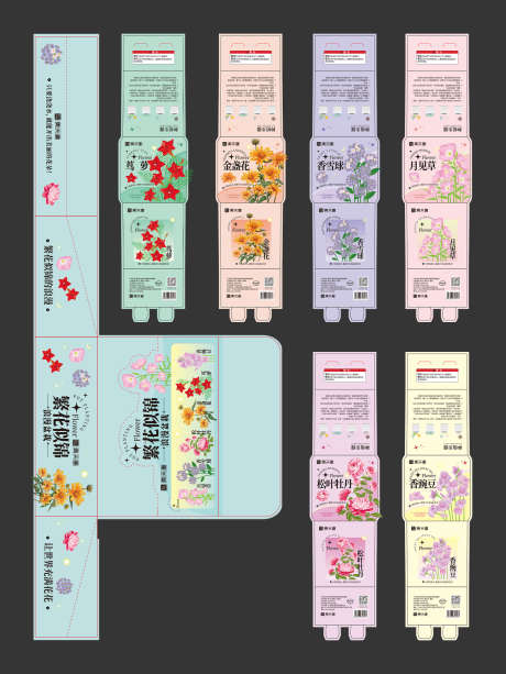 花花植物盆栽包装系列设计_源文件下载_AI格式_1500X2000像素-动漫,卡通,可爱-作品编号:2025052210253251-志设-zs9.com