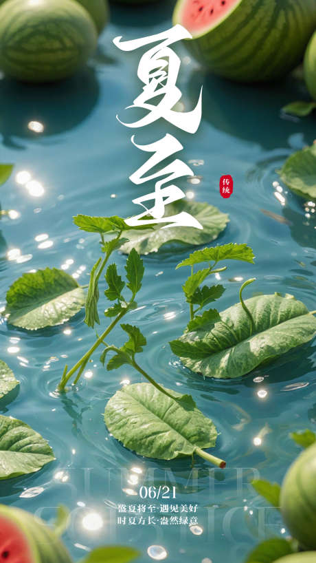 通用二十四节气夏至海报_源文件下载_PSD格式_1080X1920像素-海报,清新,二十四节气-作品编号:2025052211419480-志设-zs9.com