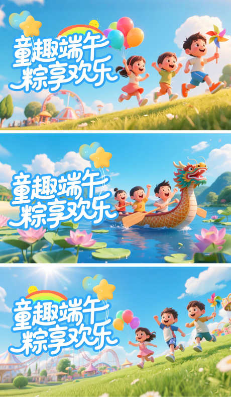 童趣端午banner_源文件下载_PSD格式_1500X2572像素-banner,系列,活力-作品编号:2025052310308092-志设-zs9.com