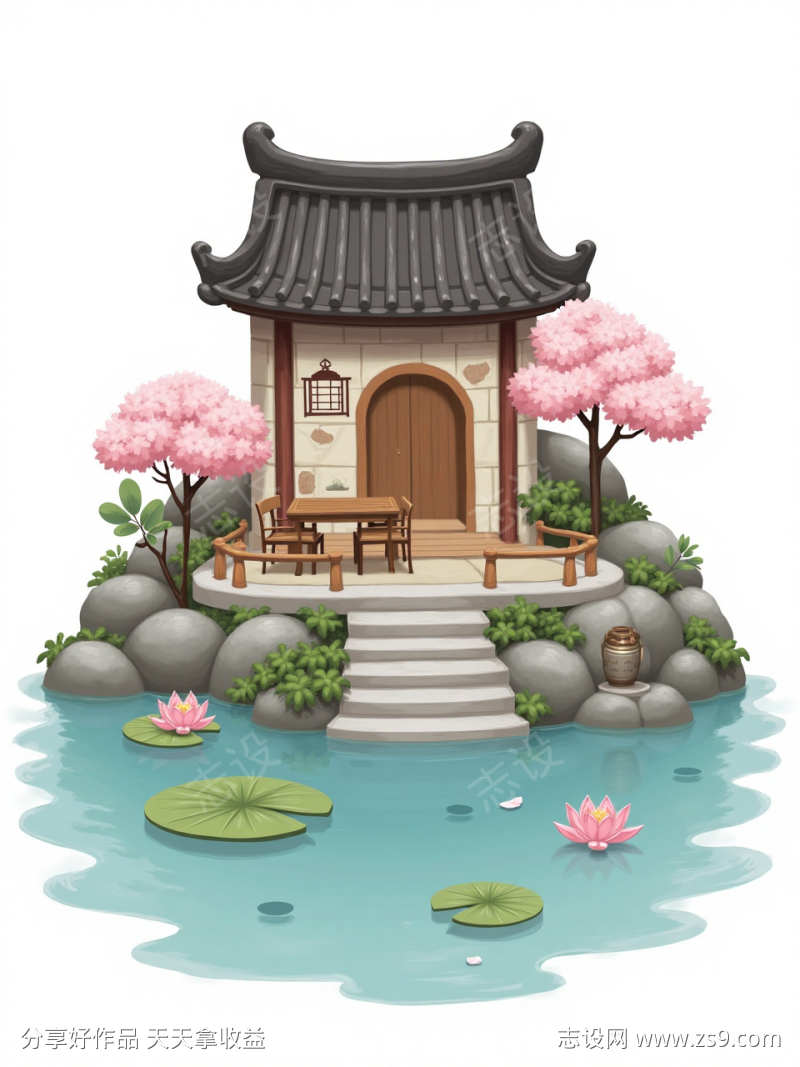 庭院小木屋