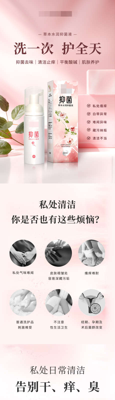 私护抑菌液电商详情页_源文件下载_PSD格式_790X3618像素-女性,抑菌,功效-作品编号:2025060210078538-志设-zs9.com