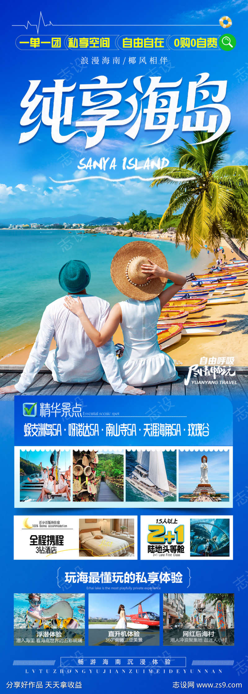 海南旅游海报
