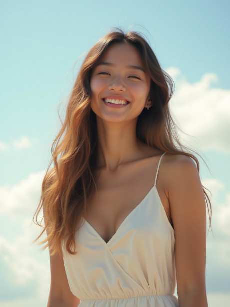 年轻美丽的东方女人_AI图片下载_euler采样_960X1280像素-连衣裙,长发,灯光-作品编号:2025052416548962-志设-zs9.com