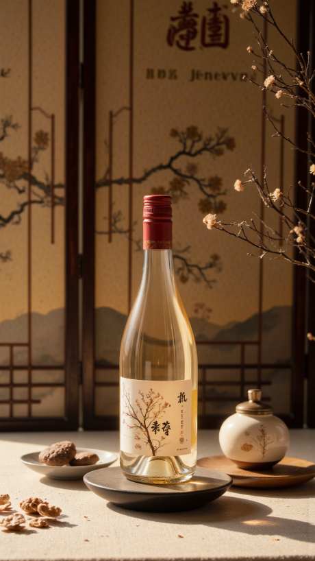 优雅的精致葡萄酒_AI图片下载_euler采样_864X1536像素-宣传,葡萄酒,中国风-作品编号:2025052417105726-志设-zs9.com
