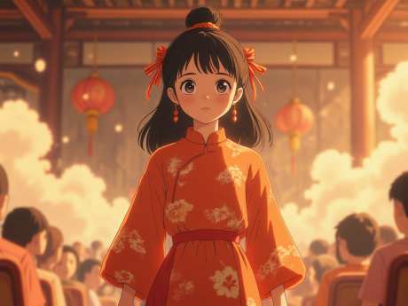 二次元少女_AI图片下载_euler采样_1280X960像素-红衣,女孩,二次元-作品编号:2025052512145014-志设-zs9.com