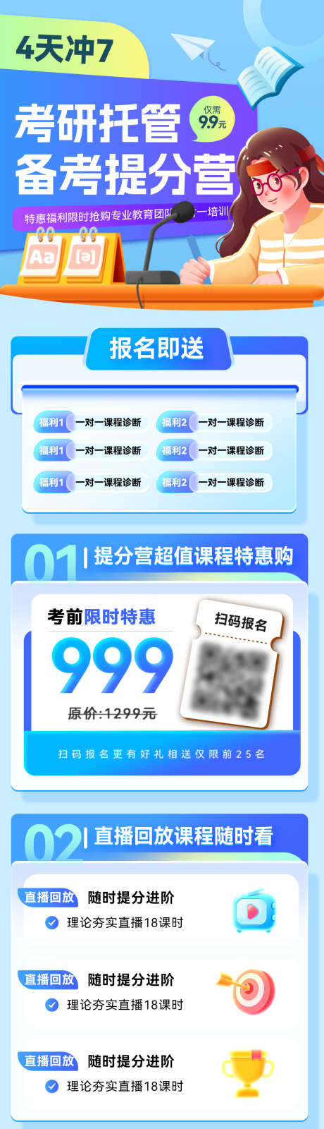 考研托管课程备考培训班提分营活动长图_源文件下载_PSD格式_1200X5655像素-活动,提分营,培训班-作品编号:2025052616361298-志设-zs9.com