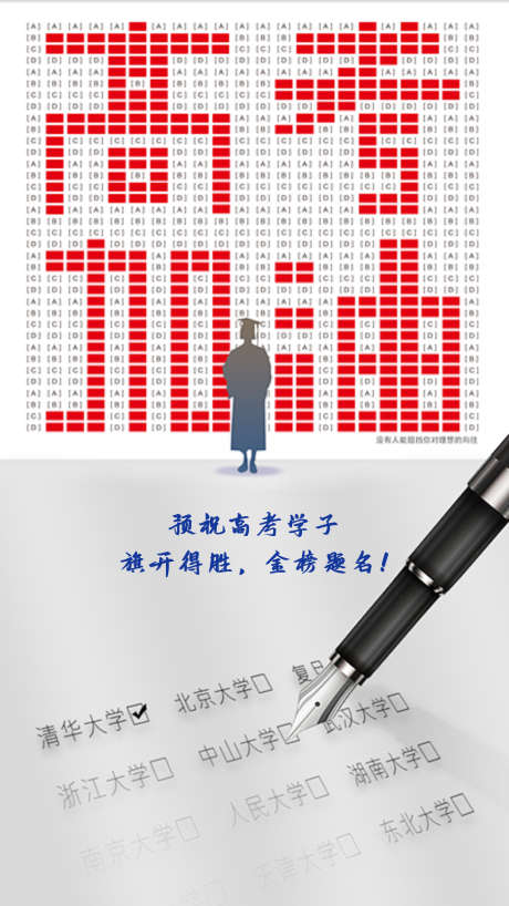 高考加油海报_源文件下载_PSD格式_1080X1920像素-旗开得胜,金榜题名,加油-作品编号:2025052616381989-志设-zs9.com