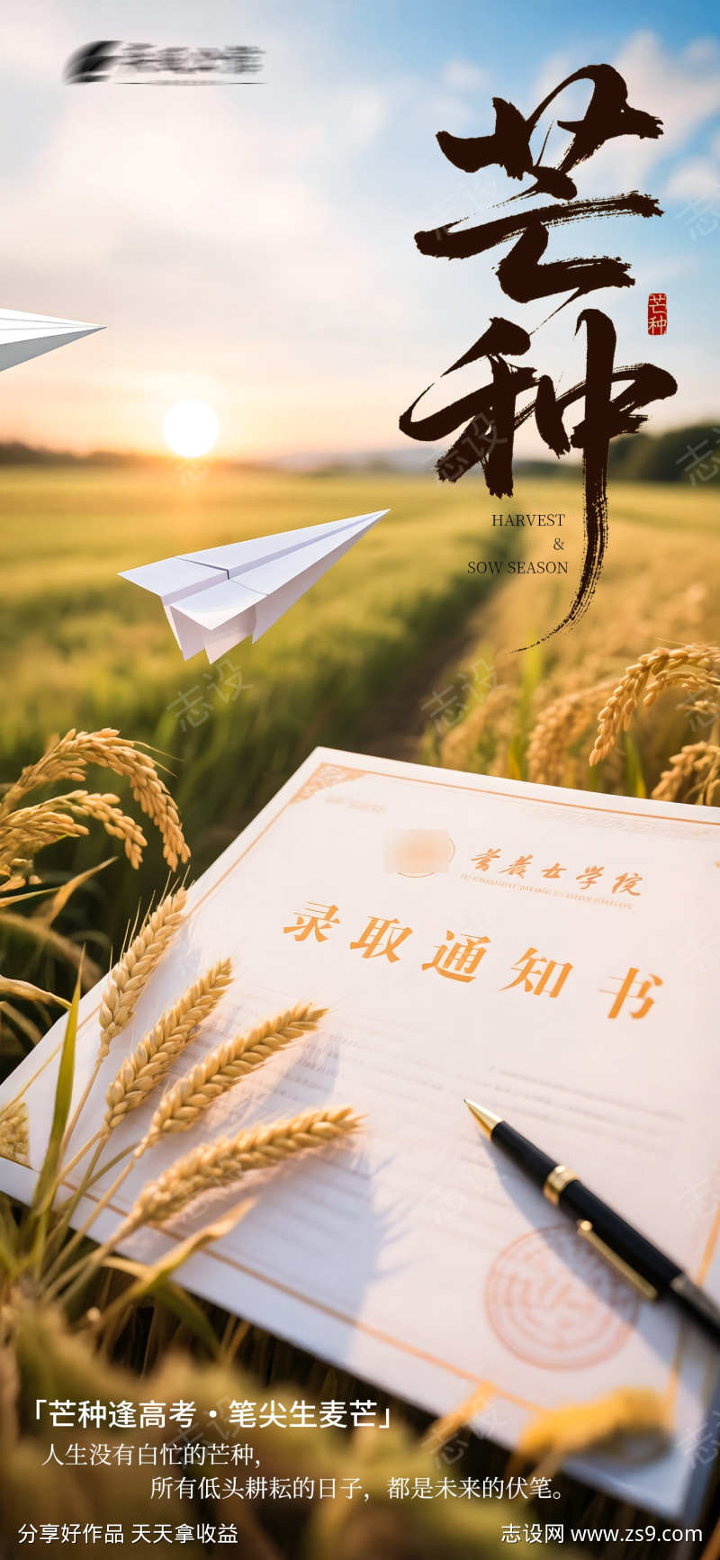 芒种高考传统