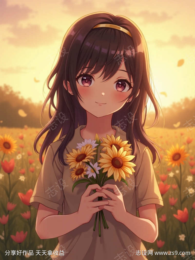 可爱的女孩