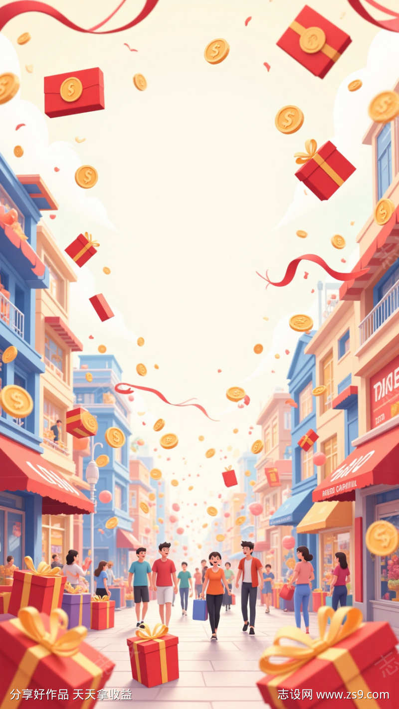618电商插画素材