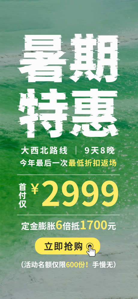 暑期特惠青甘旅游特价海报_源文件下载_PSD格式_1125X2436像素-特价,抢购,察尔汗盐湖-作品编号:2025052813121936-志设-zs9.com