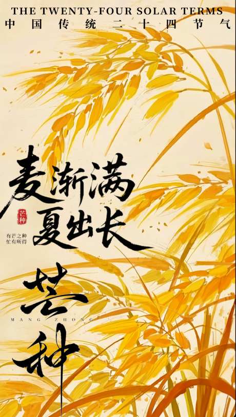 芒种节气海报_源文件下载_PSD格式_1335X2362像素-麦穗,节气,芒种-作品编号:2025052910209792-志设-zs9.com