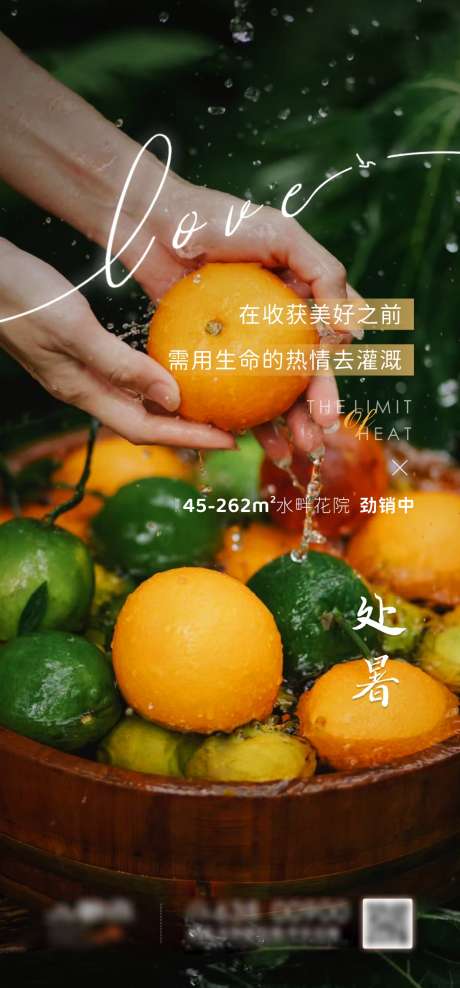 处暑节气海报_源文件下载_CDR格式_1101X2364像素-清凉,创意,实景-作品编号:2025053010364332-志设-zs9.com