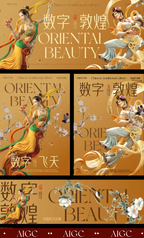 复古AIGC数字建模黄沙观光旅游敦煌古典_源文件下载_AI格式_1941X3198像素-文创,文化,传统-作品编号:2025053017297479-志设-zs9.com