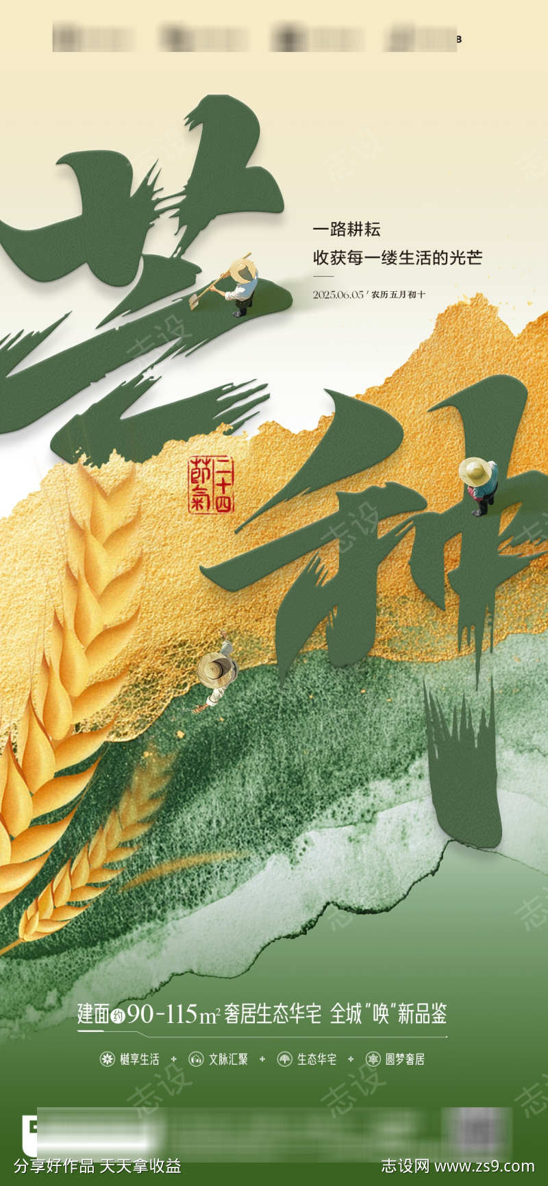 芒种海报系列