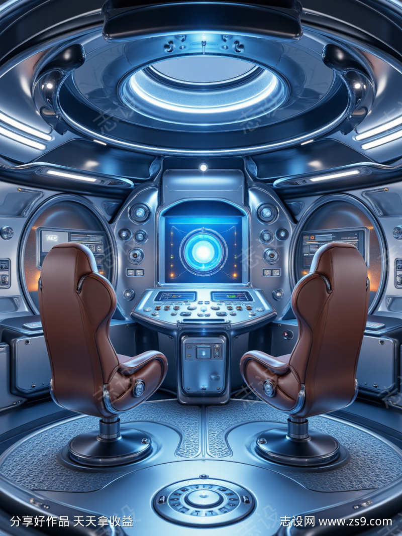 未来宇宙飞船