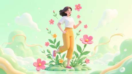 妇女节3D插图_AI图片下载_euler采样_1536X864像素-女人,3D,卡通-作品编号:2025060316404667-志设-zs9.com