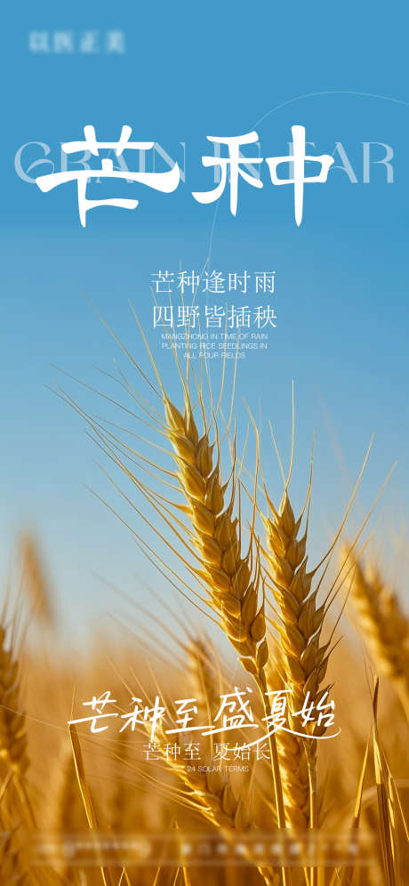 芒种节气海报_源文件下载_PSD格式_1080X2338像素-小麦,节气,芒种-作品编号:2025060411084309-志设-zs9.com