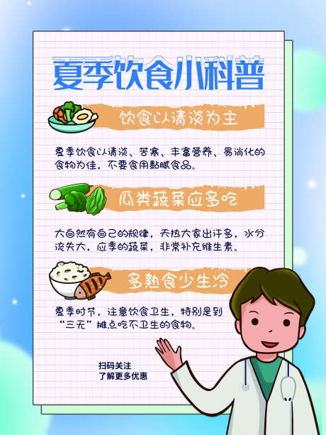 夏季饮食科普_源文件下载_PSD格式_3543X4724像素-夏季,小常识,知识点-作品编号:2025062516112184-志设-zs9.com