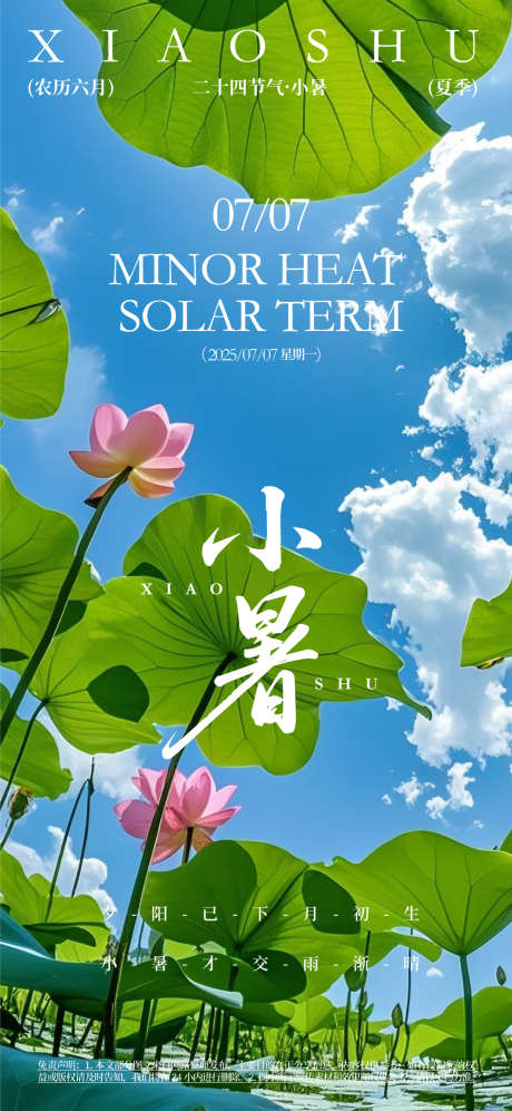 小暑节气宣传海报_源文件下载_AI格式_1080X2340像素-收获,夏天,节气-作品编号:2025060513143134-志设-zs9.com