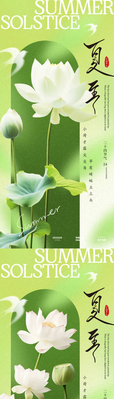 夏至荷花节气海报设计_源文件下载_PSD格式_1080X4680像素-节气,古风,夏至-作品编号:2025060517165319-志设-zs9.com
