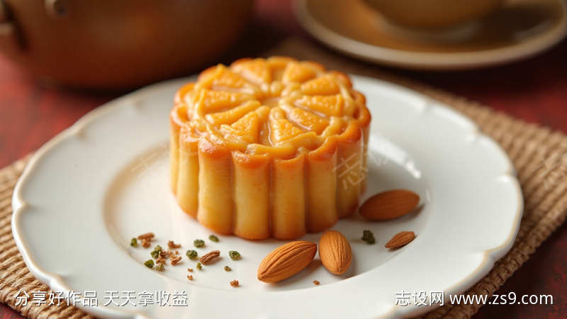 月饼拍摄特写