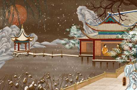 姑苏古城风景建筑插画_源文件下载_PSD格式_3500X2300像素-建筑,插画,亭子-作品编号:2025060815351132-志设-zs9.com