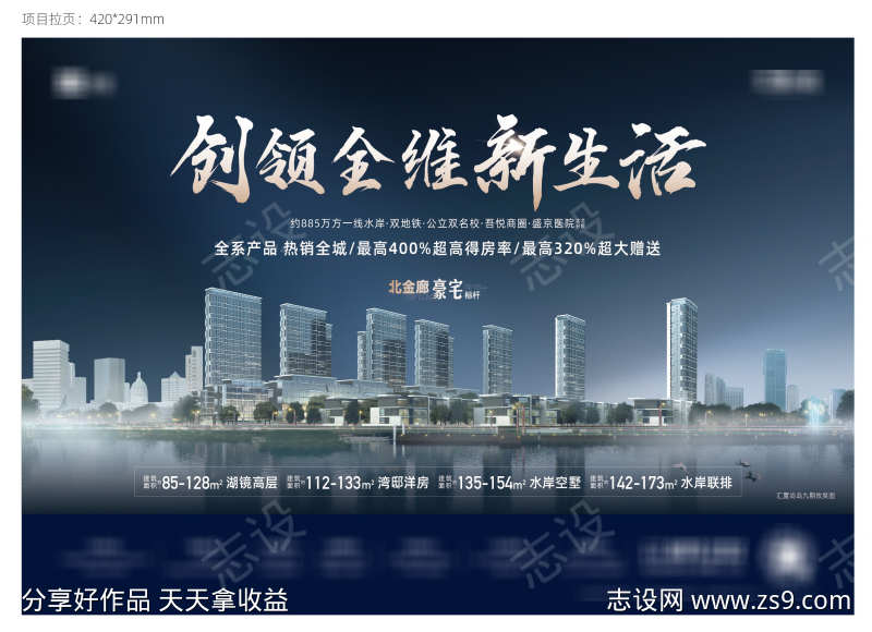地产项目拉页文件
