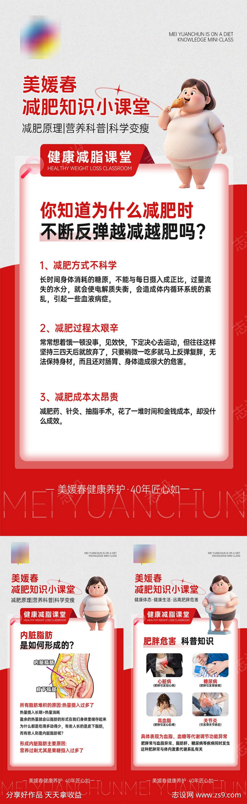 知识科普系列海报