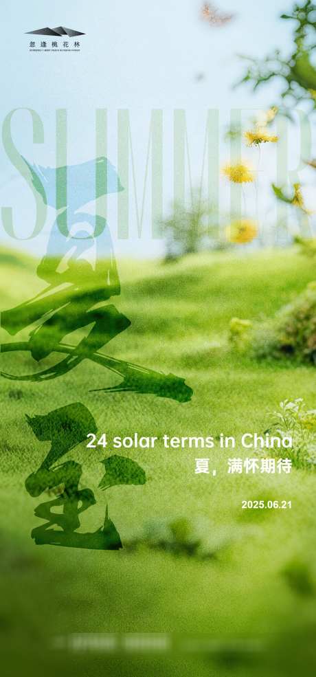 夏至节气海报_源文件下载_AI格式_1333X2855像素-清新,花,夏日-作品编号:2025060913067303-志设-zs9.com