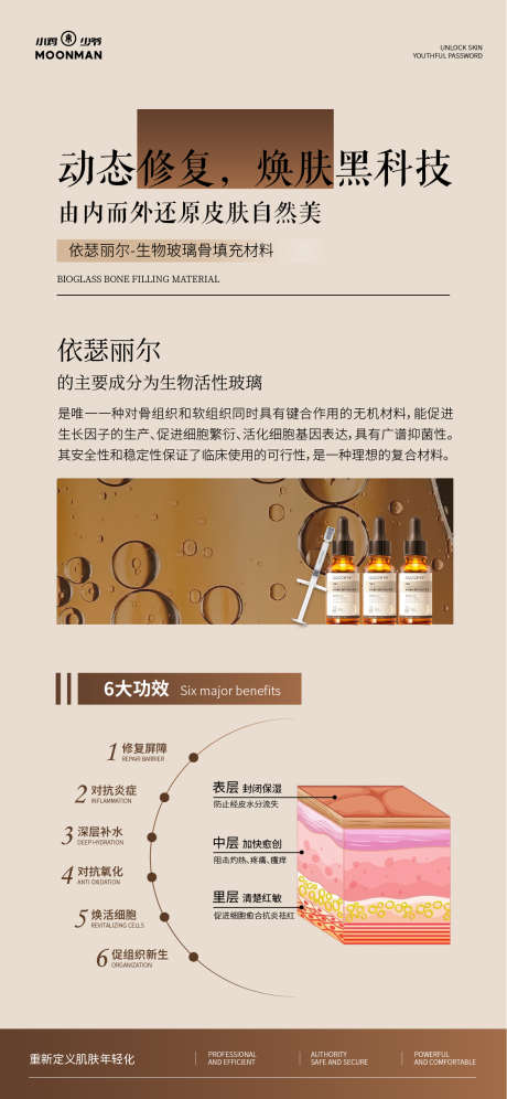 抗衰老医美产品海报_源文件下载_AI格式_1125X2436像素-修复,玻尿酸,保湿-作品编号:2025061111142316-志设