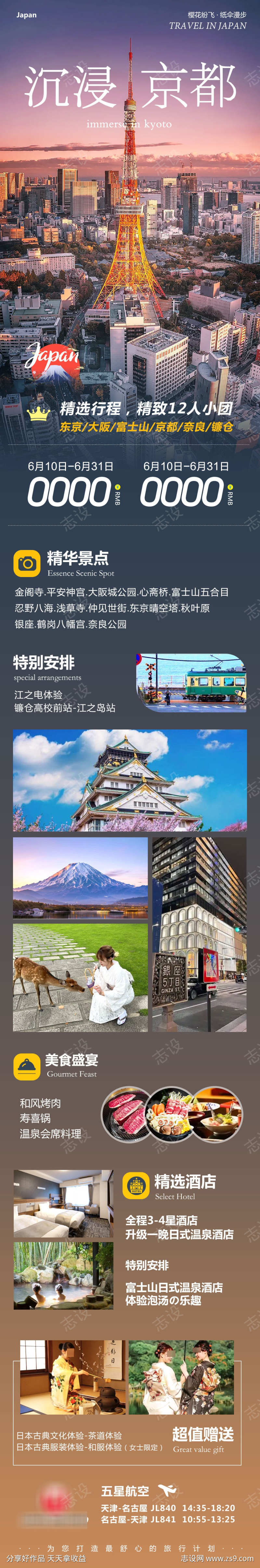 日本京都大阪沉浸