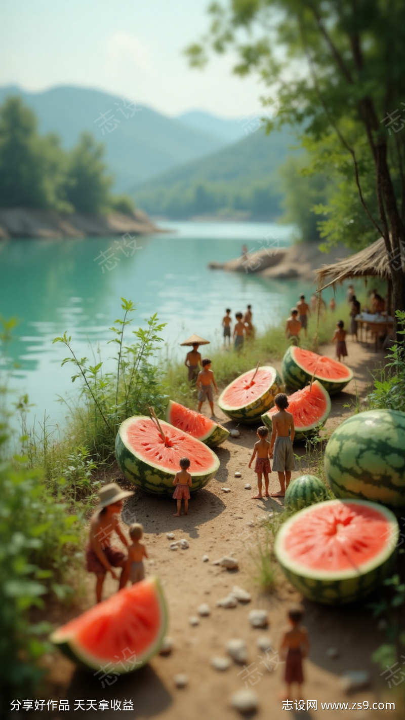 夏天西瓜季
