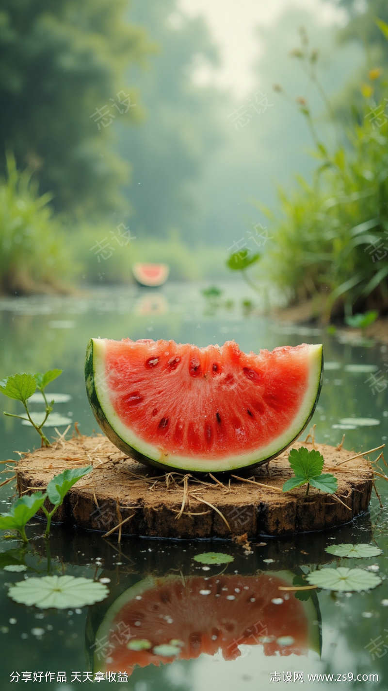 清凉夏天图