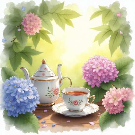 花园茶歇时光_AI图片下载_euler采样_1024X1024像素-花园,茶歇,花朵-作品编号:2025061311222377-志设-zs9.com