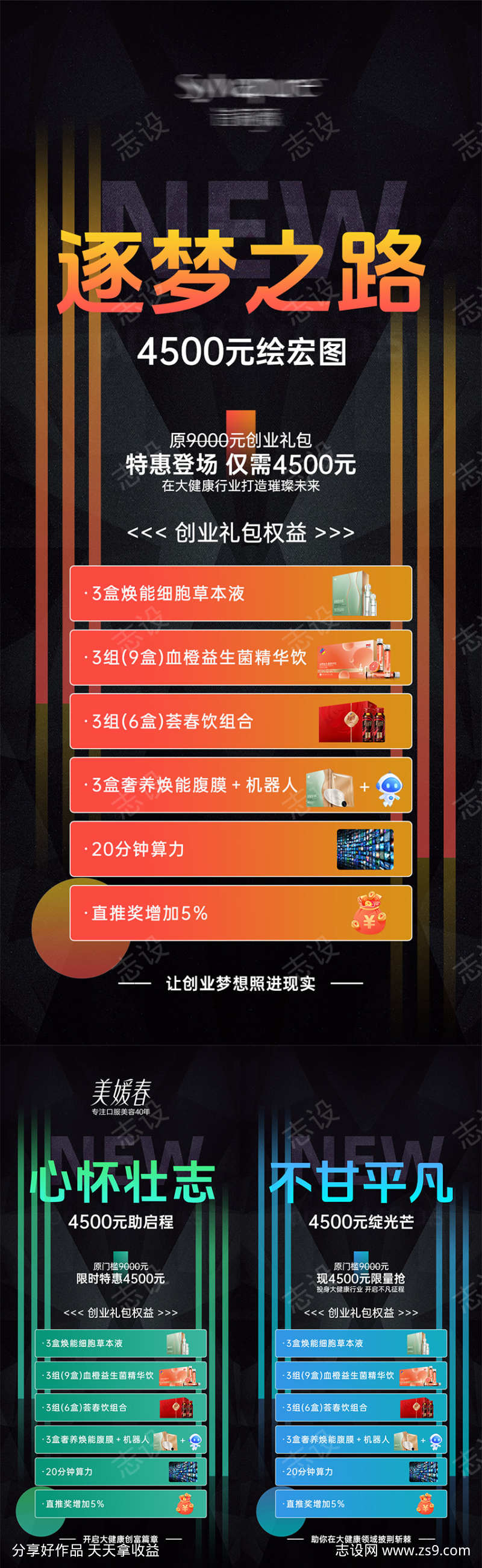 招商宣传系列海报