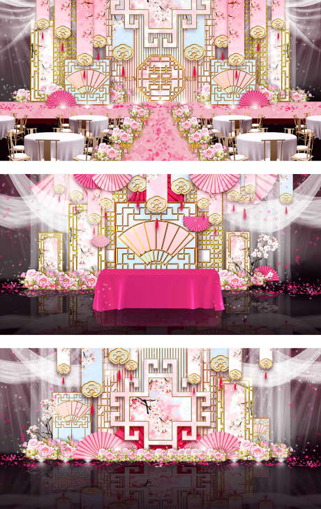 婚宴美陈图_源文件下载_PSD格式_1181X1869像素-布置,效果图,堆头-作品编号:2025062509395680-志设-zs9.com