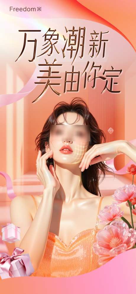 医美画面海报_源文件下载_PSD格式_1125X2436像素-提升,模特,海报-作品编号:2025061611527236-志设-zs9.com